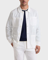 Linen Solid Overshirt / Vilebrequin Sale