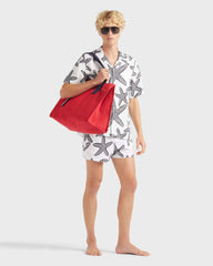 Linen Bowling Shirt Starlettes - White / Vilebrequin Sale