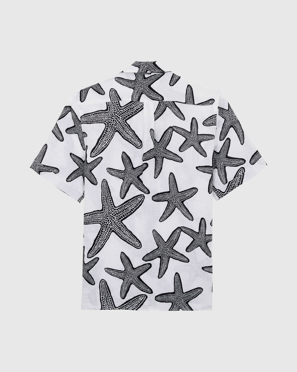 Linen Bowling Shirt Starlettes - White / Vilebrequin Sale