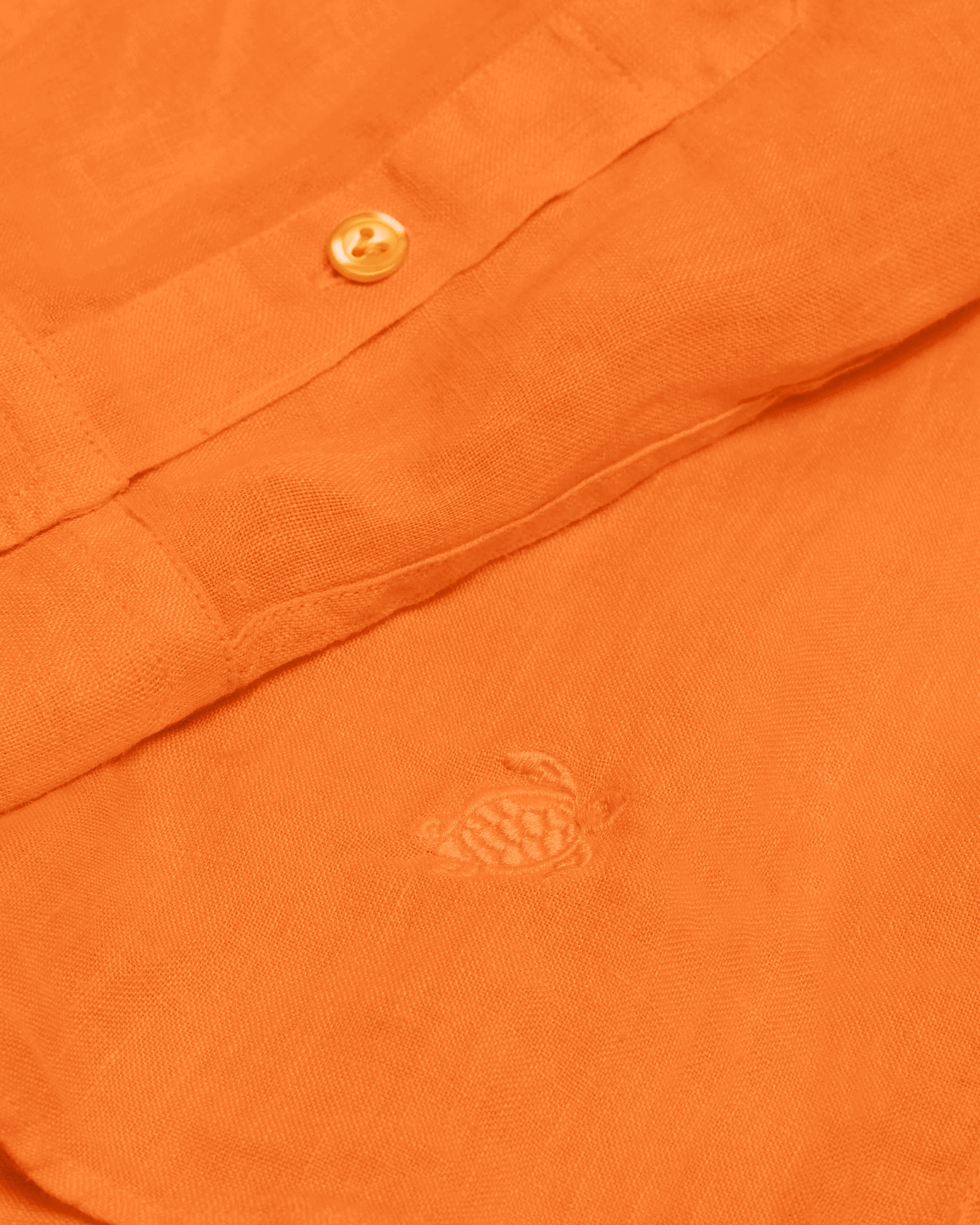 Linen Shirt Solid / Vilebrequin Outlet