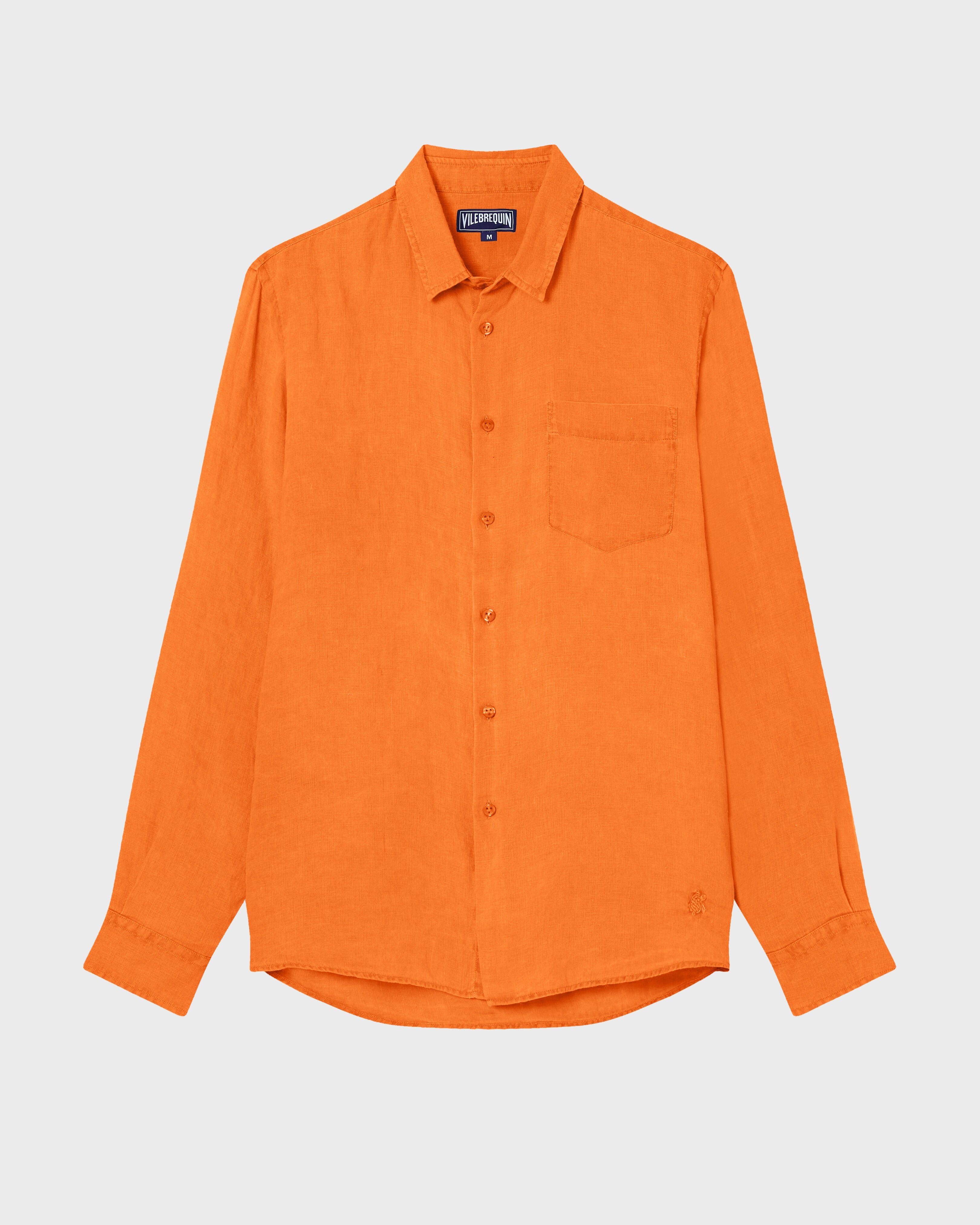 Linen Shirt Solid / Vilebrequin Outlet