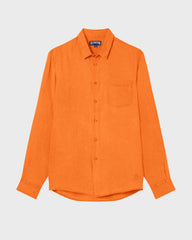 Linen Shirt Solid / Vilebrequin Outlet
