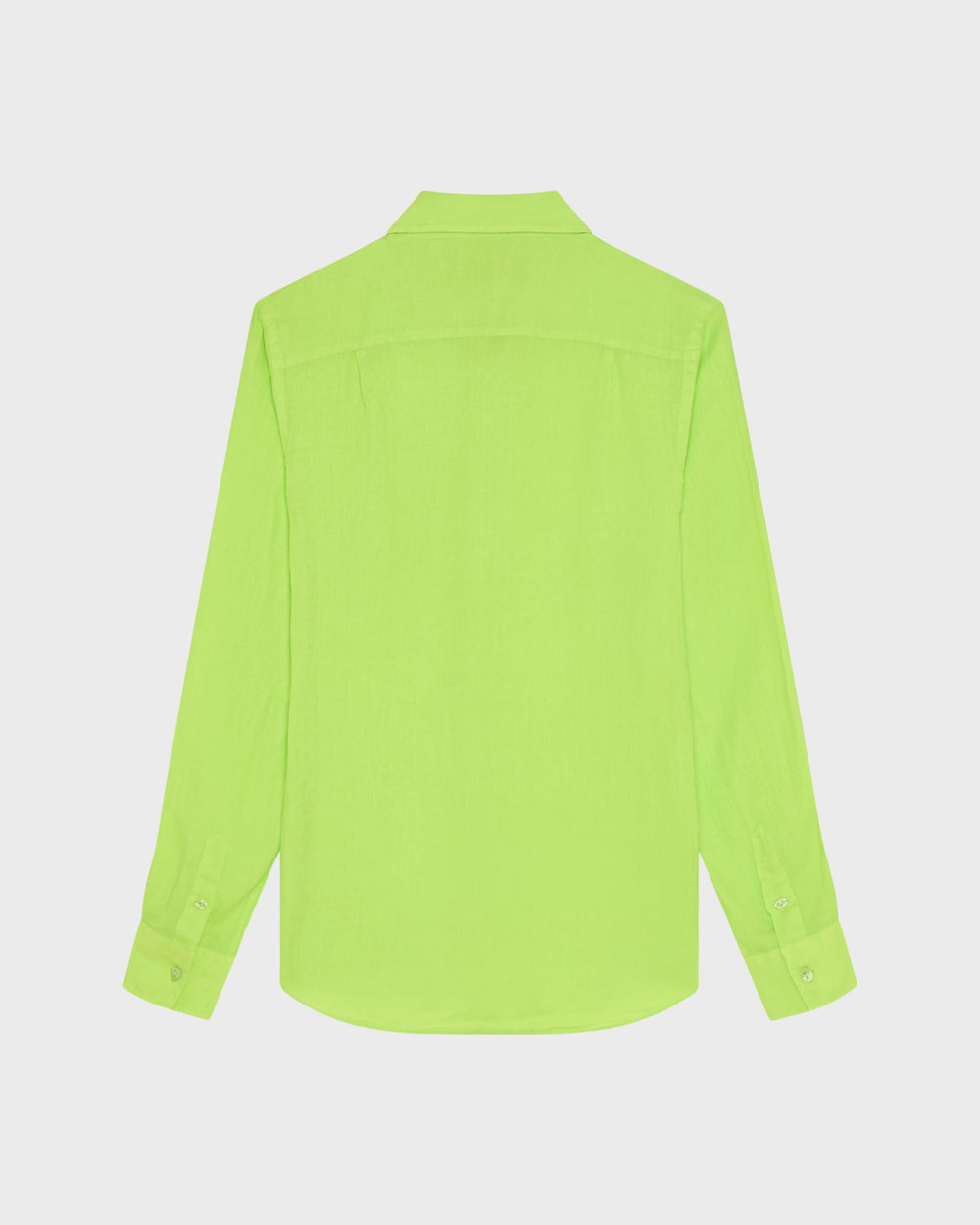 Linen Shirt Solid - Green Acide / Vilebrequin New