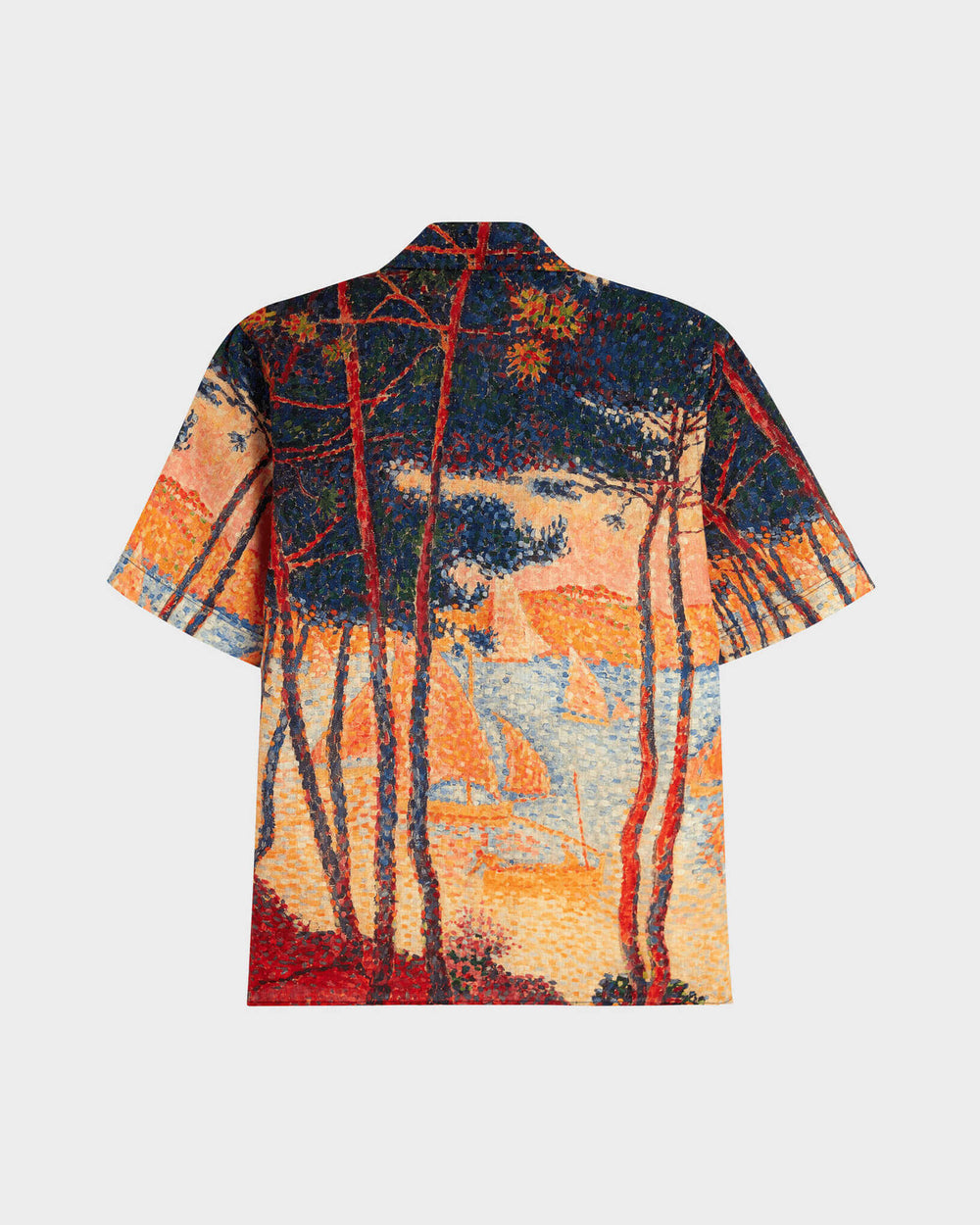 Linen Bowling Shirt Voiles de Pin - Yellow Corn / Vilebrequin Online