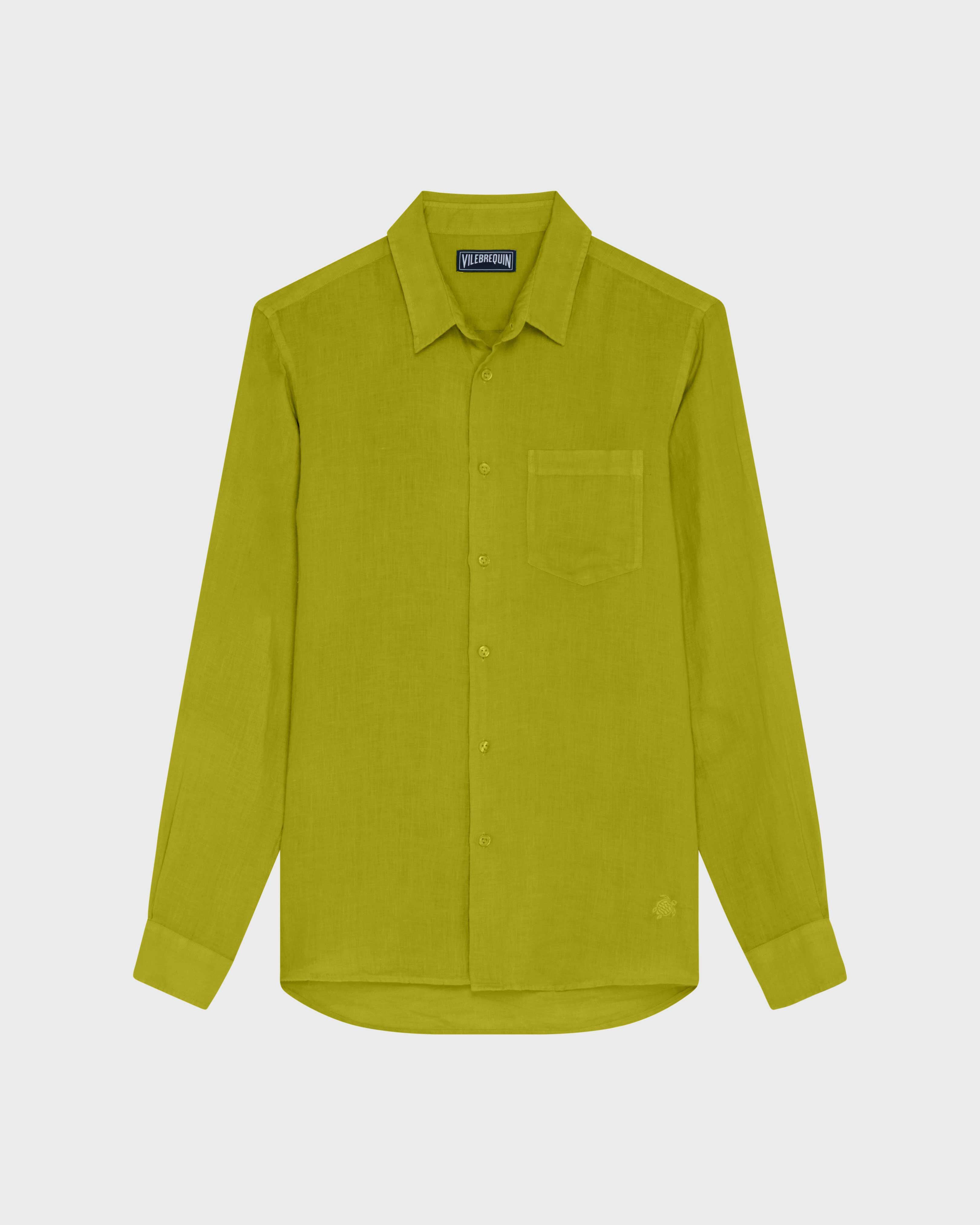 Linen Shirt Solid / Vilebrequin On sale