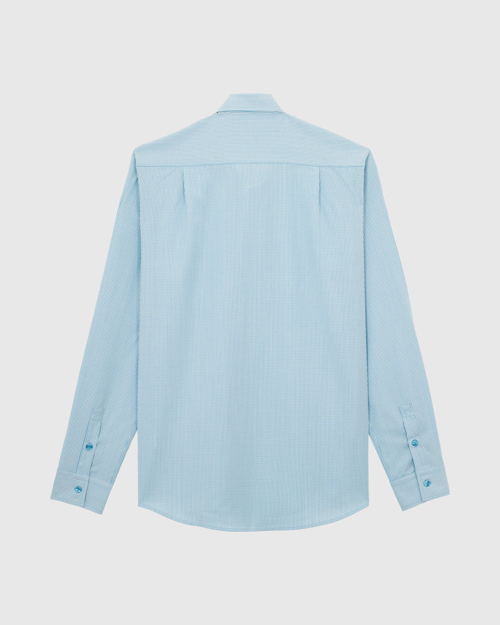 Wool Shirt Micro Rayures Tailoring - Blue topaz / Vilebrequin US