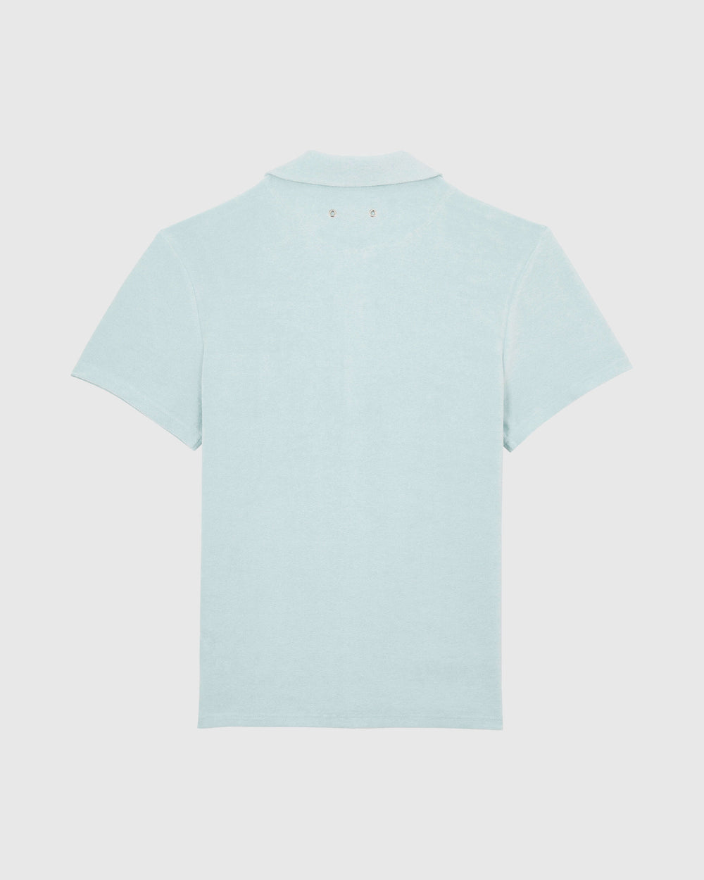Cotton Bowling Shirt Solid - Blue Pacific Shirt / Vilebrequin New