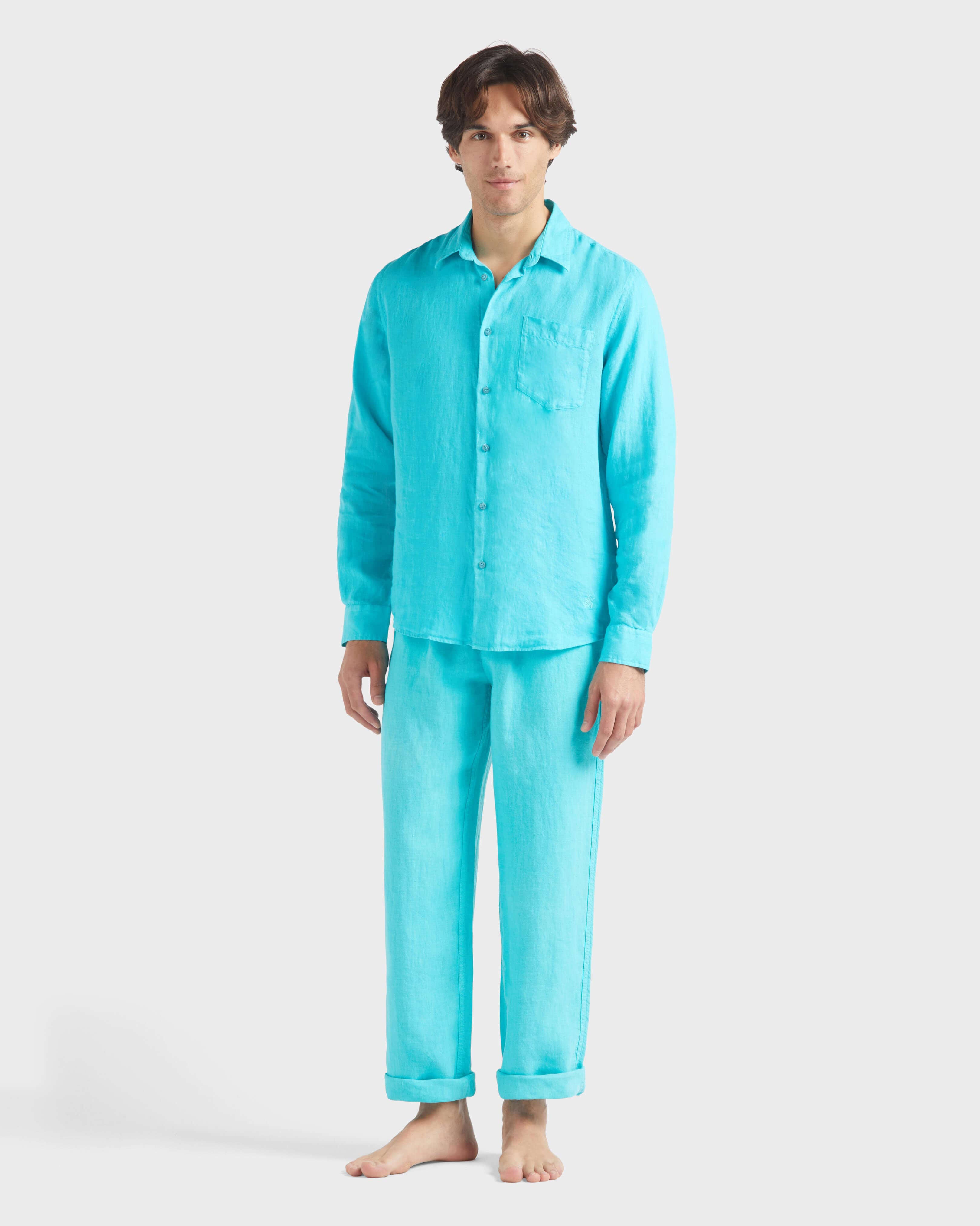 Linen Shirt Solid | Site Vilebrequin | CRSH9U10 / Vilebrequin Online