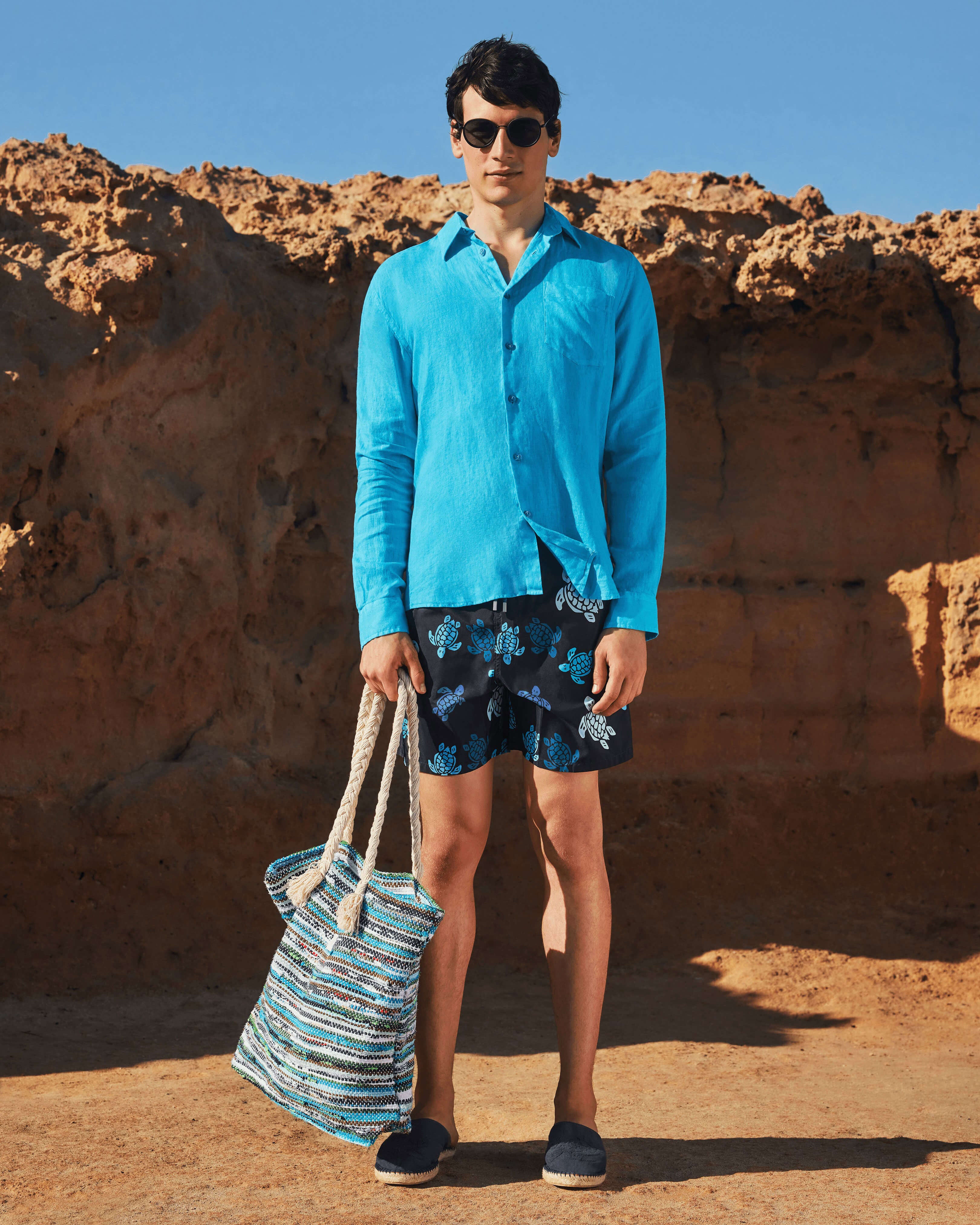 Linen Shirt Solid | Site Vilebrequin | CRSH9U10 / Vilebrequin Online