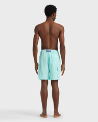 Linen Bermuda Shorts Cargo Pockets | Site Vilebrequin | BAIU3U01 / Vilebrequin On sale