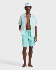 Linen Bermuda Shorts Cargo Pockets | Site Vilebrequin | BAIU3U01 / Vilebrequin On sale