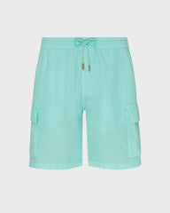 Linen Bermuda Shorts Cargo Pockets | Site Vilebrequin | BAIU3U01 / Vilebrequin On sale