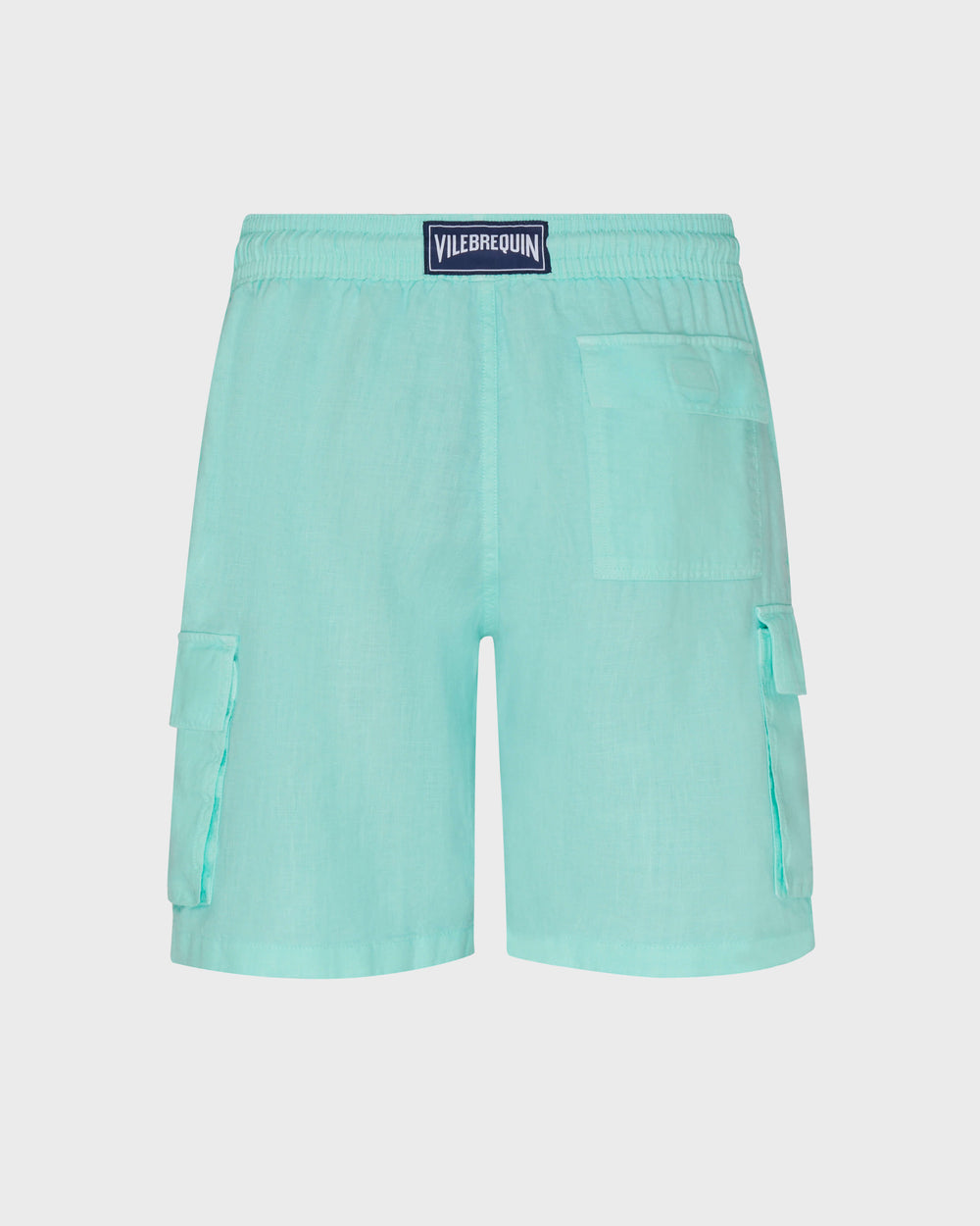 Linen Bermuda Shorts Cargo Pockets | Site Vilebrequin | BAIU3U01 / Vilebrequin On sale
