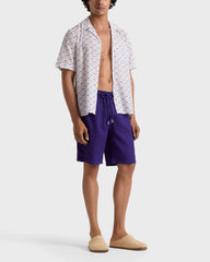 Linen Bermuda Shorts Cargo Pockets | Site Vilebrequin | BAIU3U01 / Vilebrequin Discount