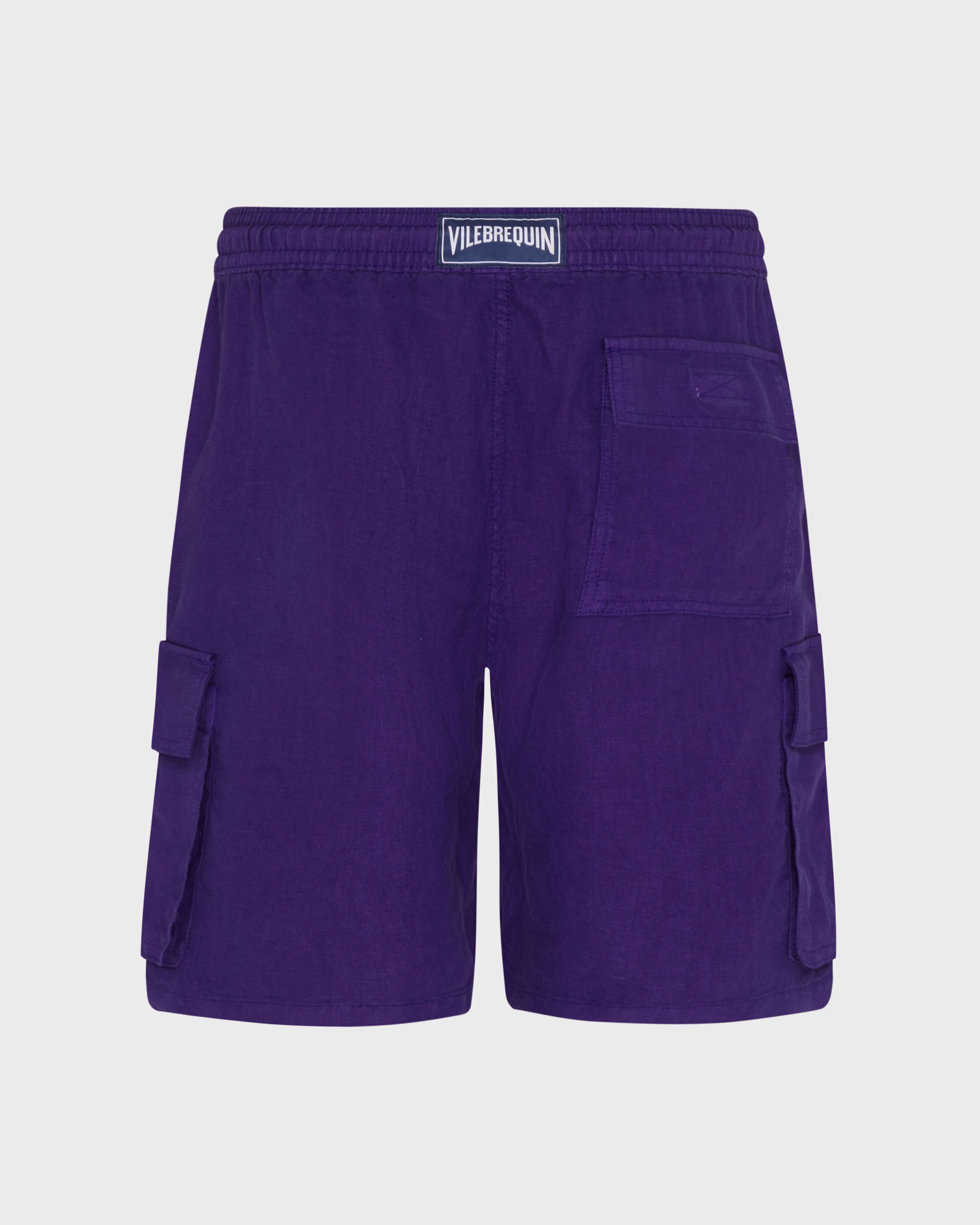 Linen Bermuda Shorts Cargo Pockets | Site Vilebrequin | BAIU3U01 / Vilebrequin Discount