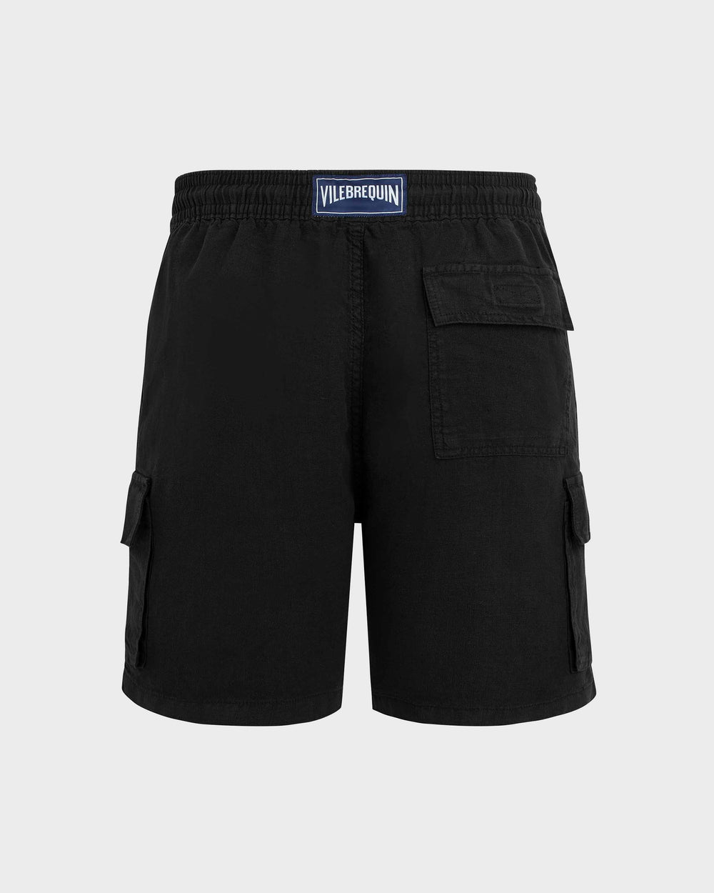 Linen Bermuda Shorts Cargo Pockets | Site Vilebrequin | BAIU3U01 / Vilebrequin Outlet