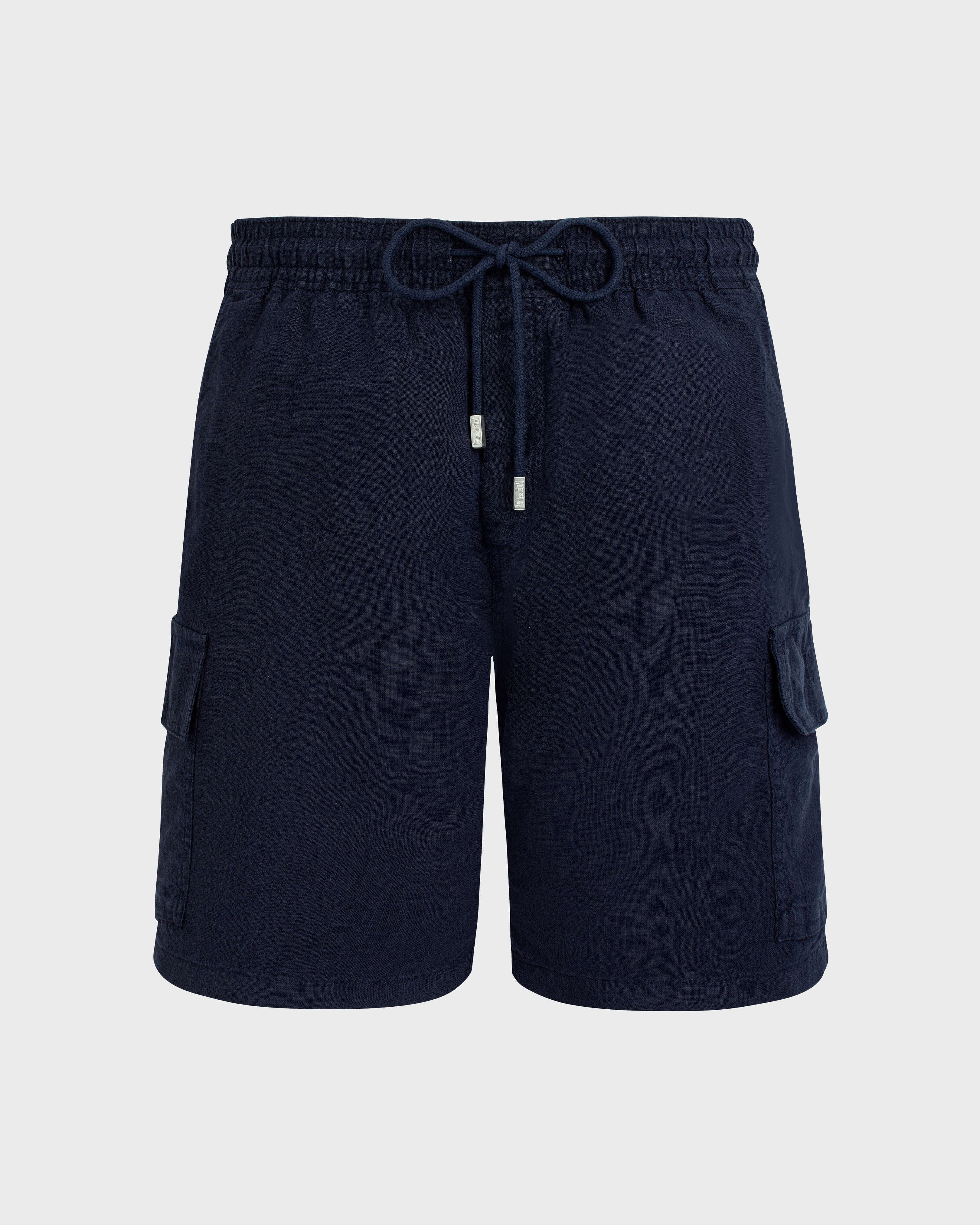Linen Bermuda Shorts Cargo Pockets | Site Vilebrequin | BAIU3U01 / Vilebrequin US