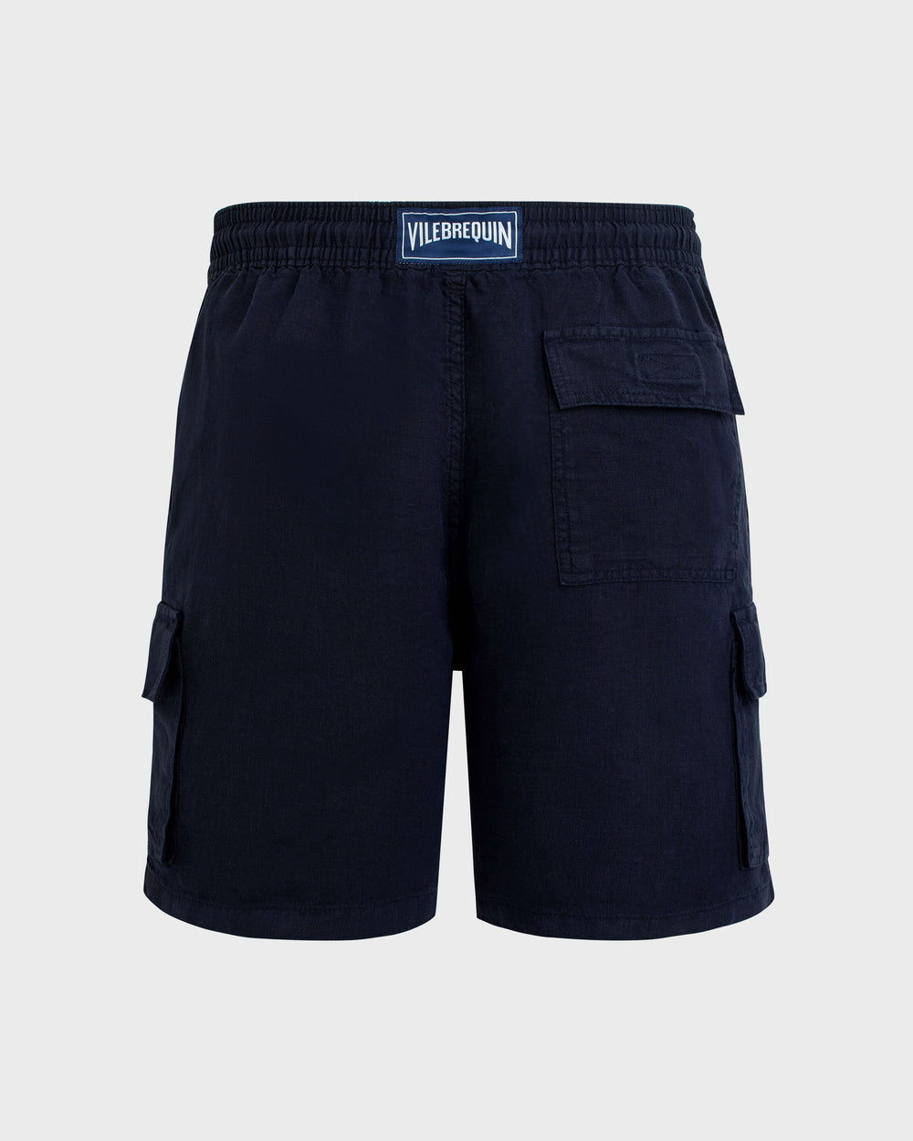 Linen Bermuda Shorts Cargo Pockets | Site Vilebrequin | BAIU3U01 / Vilebrequin US