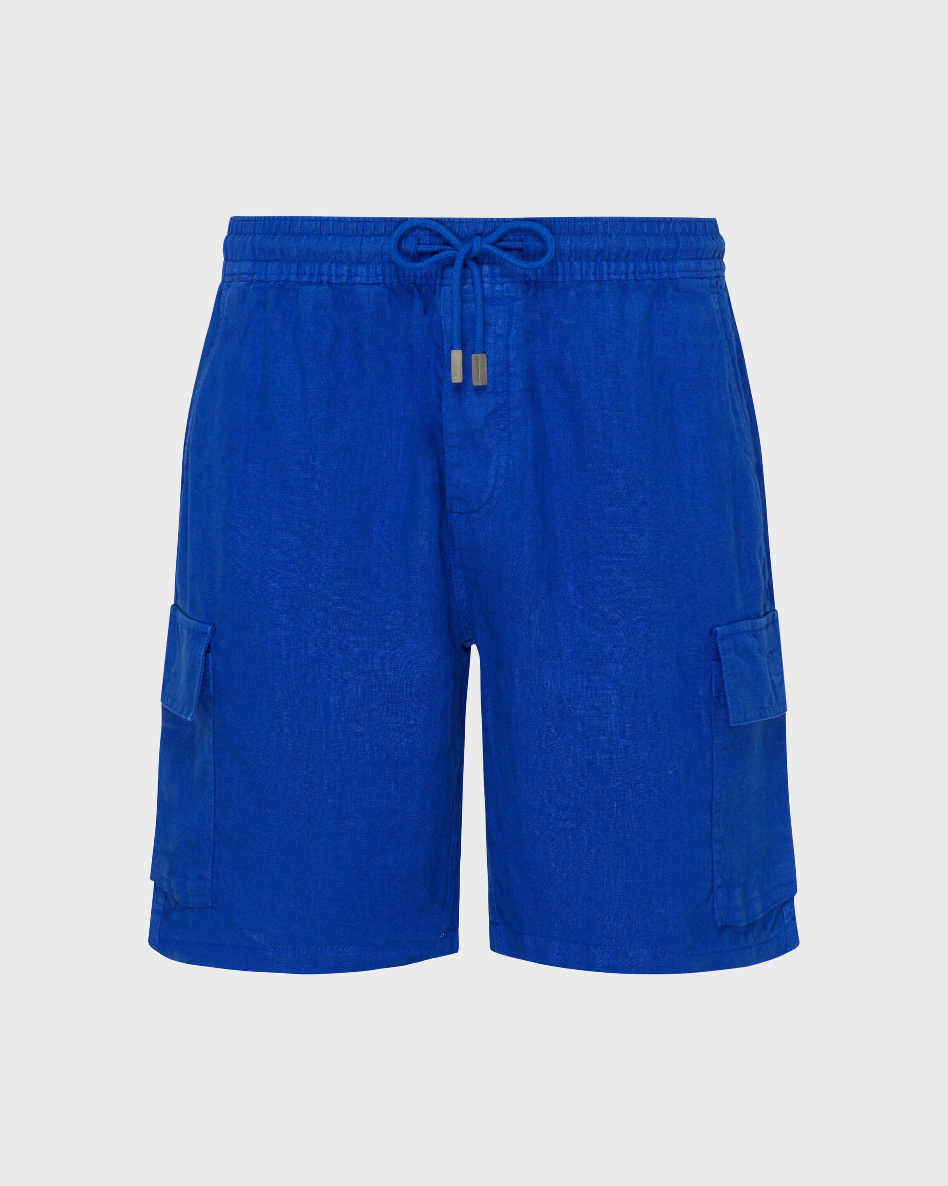 Linen Bermuda Shorts Cargo Pockets | Site Vilebrequin | BAIU3U01 / Vilebrequin New