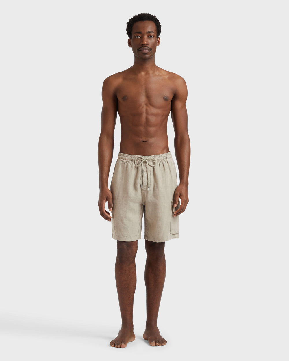 Linen Bermuda Shorts Cargo Pockets | Site Vilebrequin | BAIU3U01 / Vilebrequin Sale