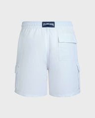 Linen Bermuda Shorts Cargo Pockets | Site Vilebrequin | BAIU3U01 / Vilebrequin For sale