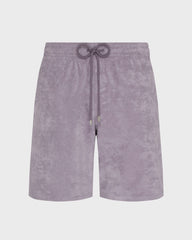Terry Bermuda Shorts Solid - Purple Ouragan / Vilebrequin Discount
