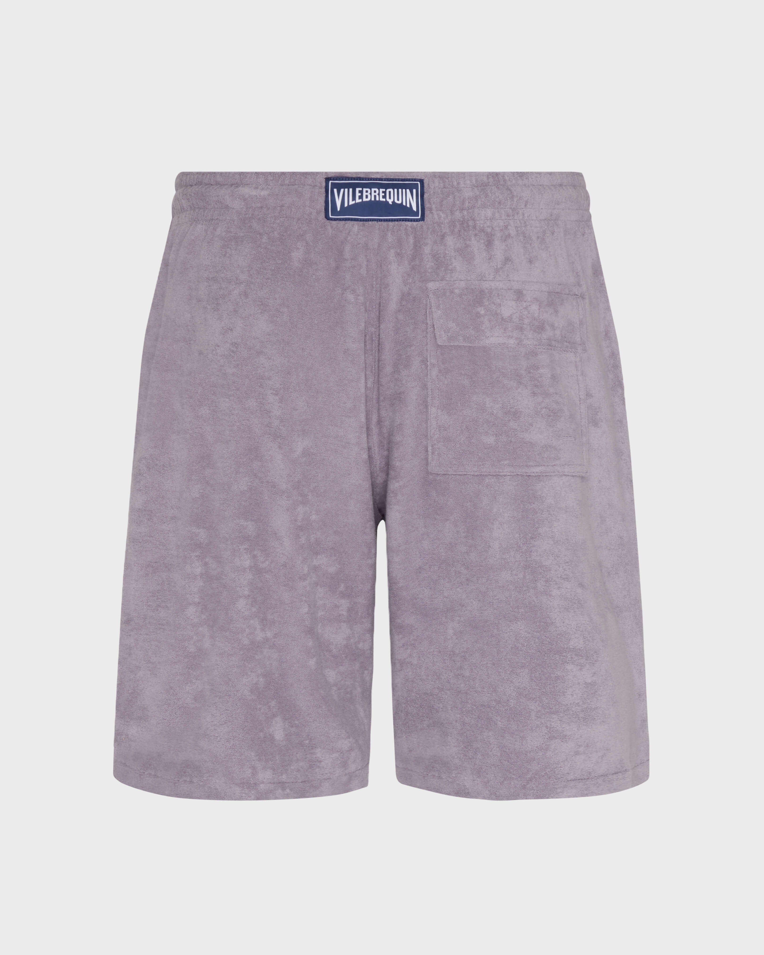 Terry Bermuda Shorts Solid - Purple Ouragan / Vilebrequin Discount