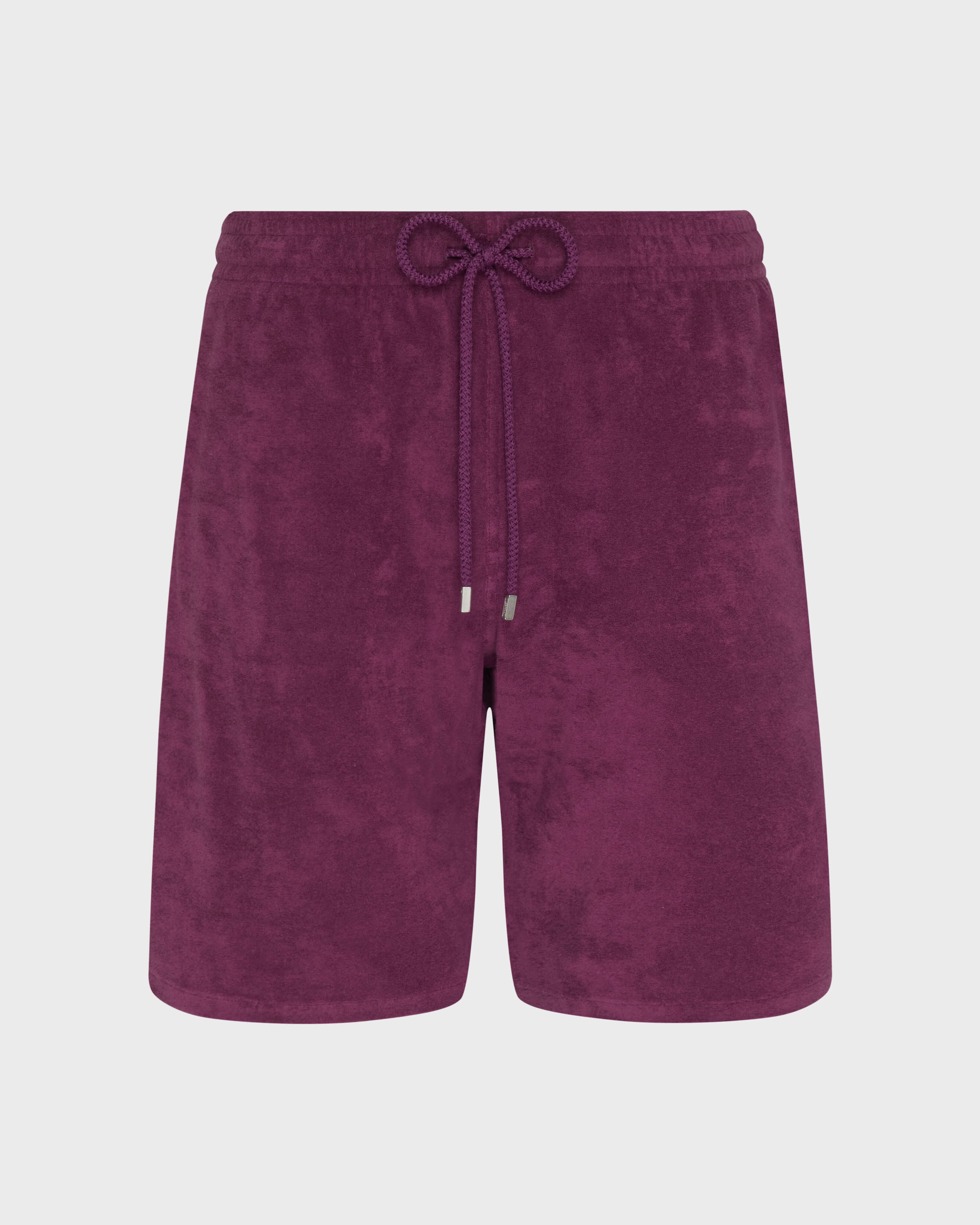 Terry Bermuda Shorts Solid - Purple Kerala / Vilebrequin Outlet