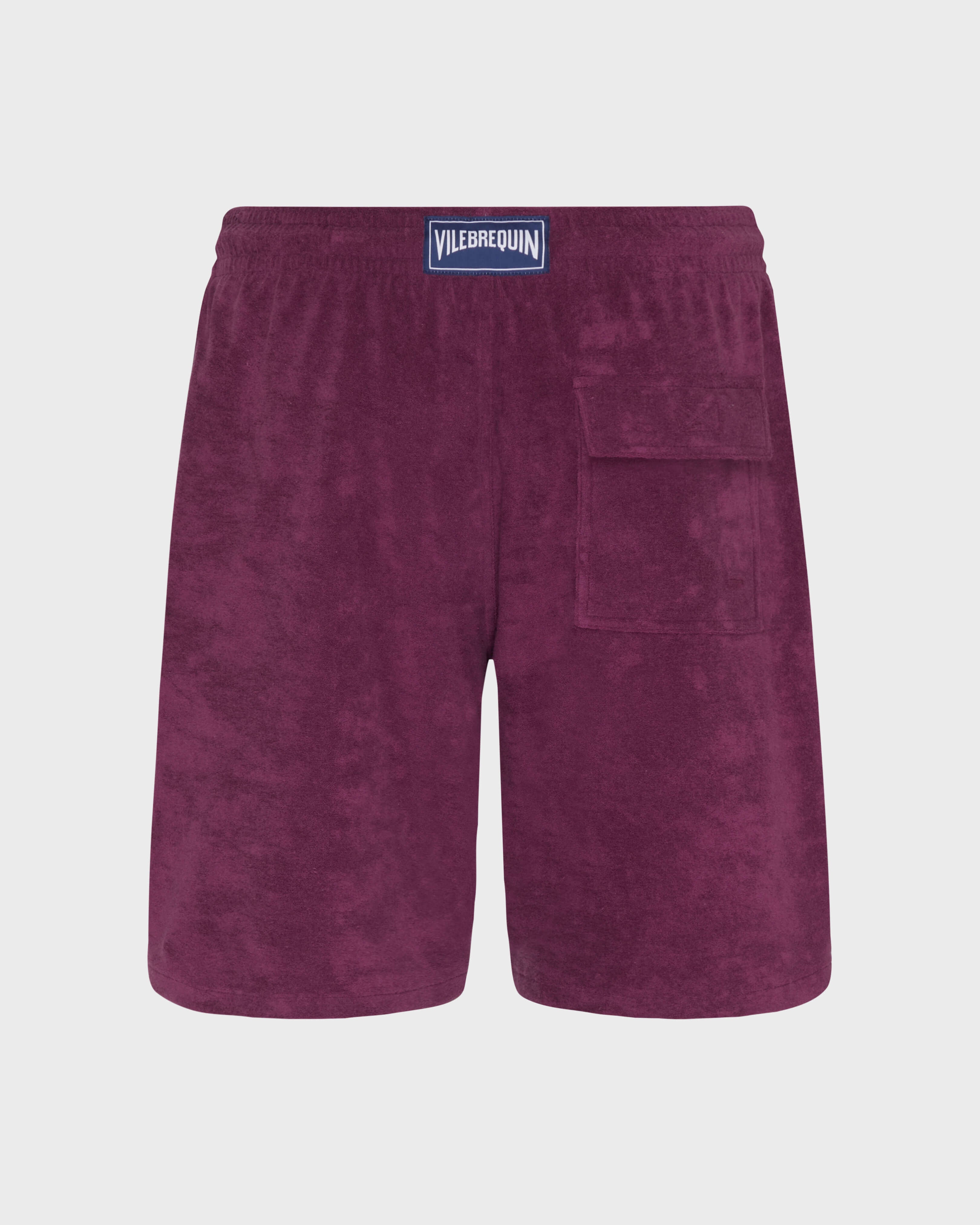 Terry Bermuda Shorts Solid - Purple Kerala / Vilebrequin Outlet