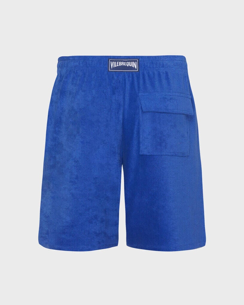 Terry Bermuda Shorts Solid - Blue Marrakech / Vilebrequin Sale