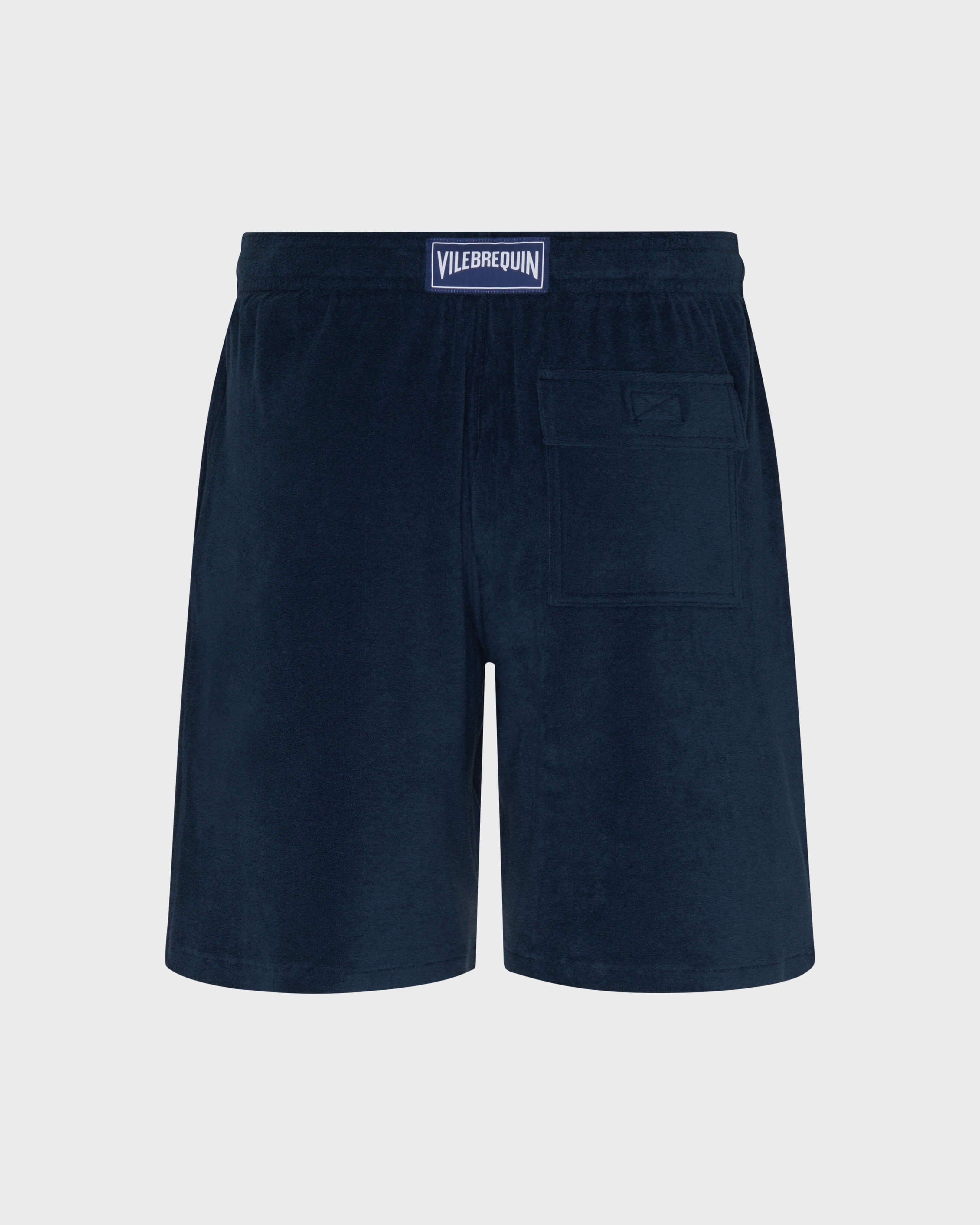 Terry Bermuda Shorts Solid - Blue Navy / Vilebrequin On sale