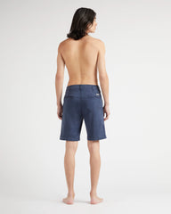 Tencel Bermuda Shorts Solid - Blue Navy Shorts / Vilebrequin For sale