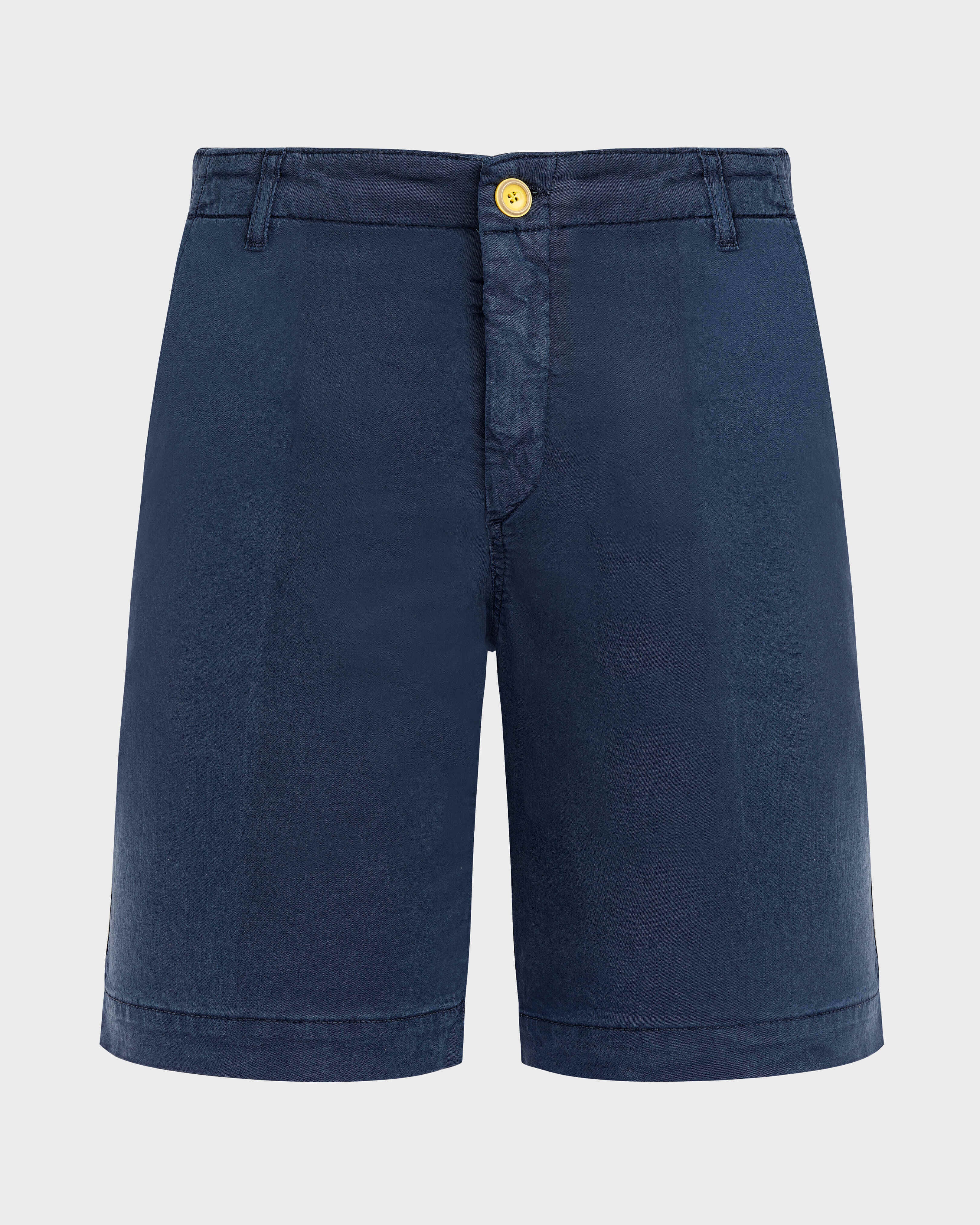 Tencel Bermuda Shorts Solid - Blue Navy Shorts / Vilebrequin For sale