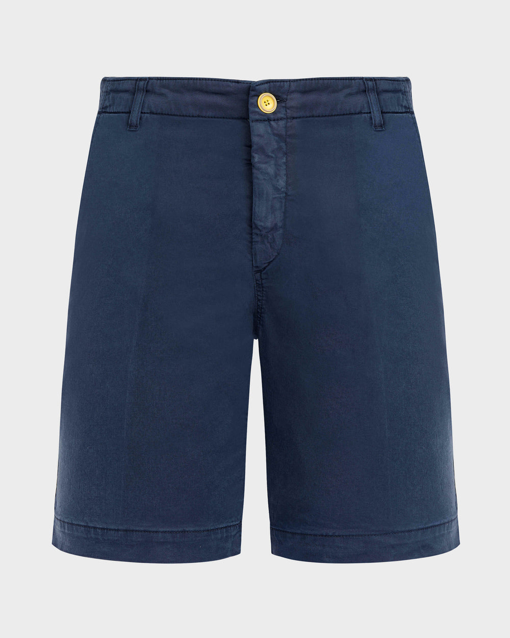 Tencel Bermuda Shorts Solid - Blue Navy Shorts / Vilebrequin For sale