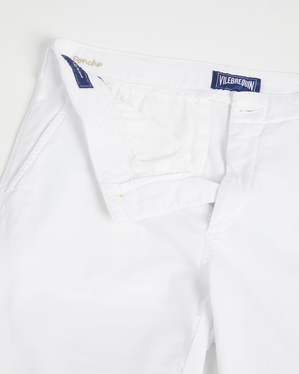 Tencel Bermuda Shorts Solid - White Shorts / Vilebrequin Outlet