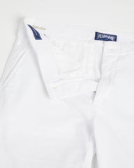 Tencel Bermuda Shorts Solid - White Shorts / Vilebrequin Outlet