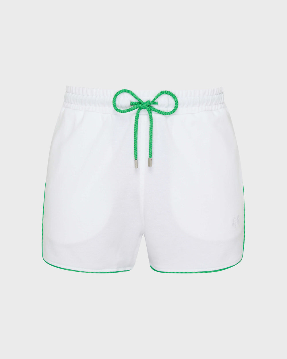 Organic Cotton Bermuda Shorts Vbq Line - White / Vilebrequin US
