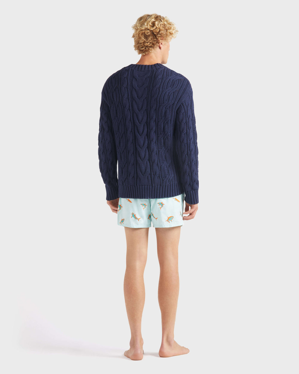 Cable-Knit Cotton Sweater / Vilebrequin Online
