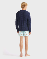 Cable-Knit Cotton Sweater / Vilebrequin Online