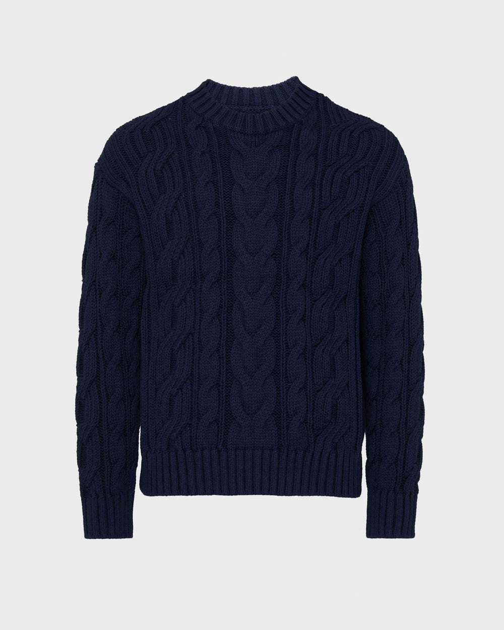 Cable-Knit Cotton Sweater / Vilebrequin Online
