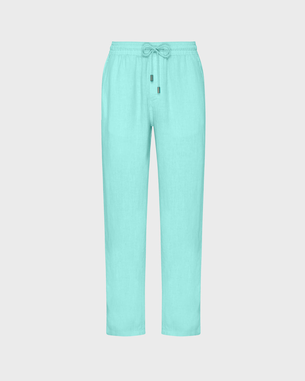 Linen Pants Solid - Green Caribbean / Vilebrequin For sale