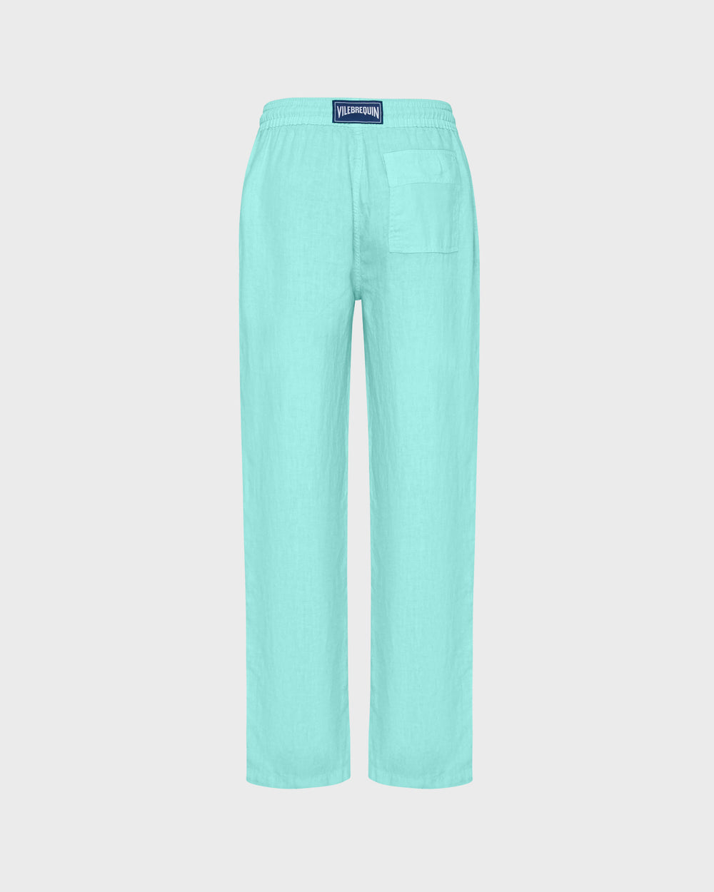 Linen Pants Solid - Green Caribbean / Vilebrequin For sale