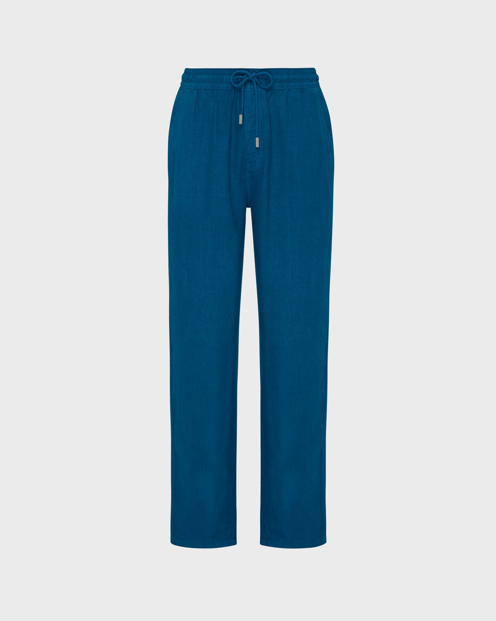 Linen Pants Solid - Blue Peacock / Vilebrequin Discount