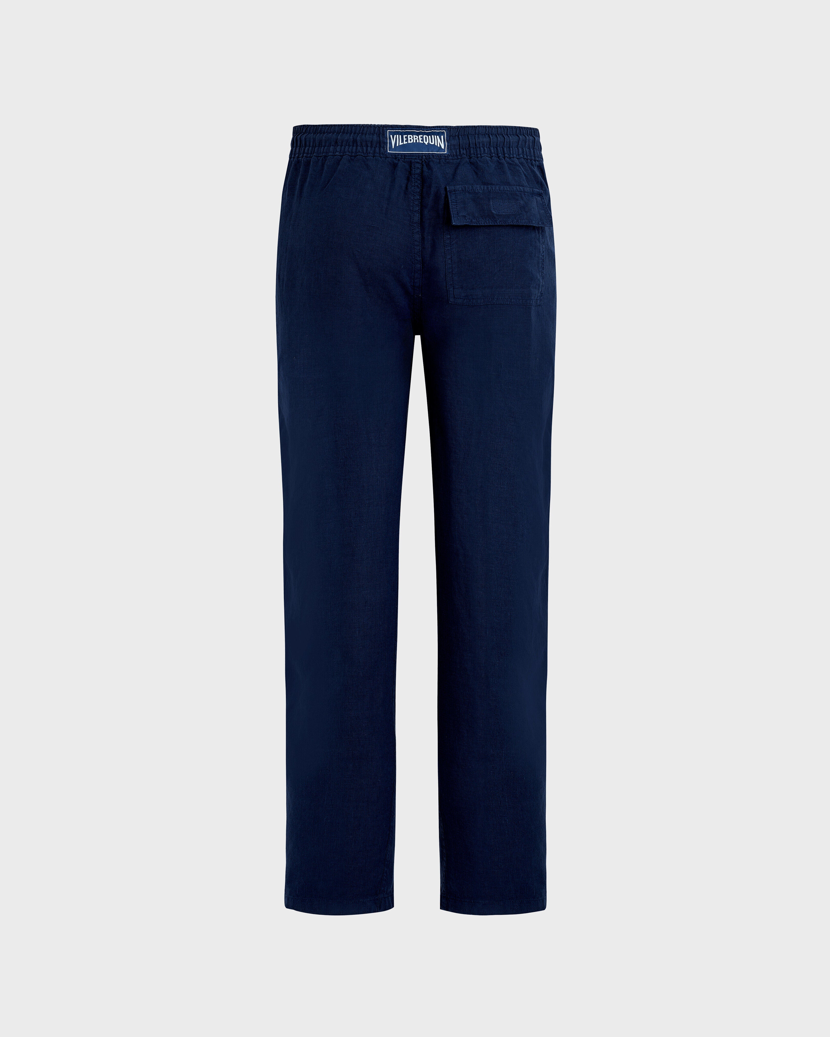 Linen Pants Regular Fit Solid / Vilebrequin New