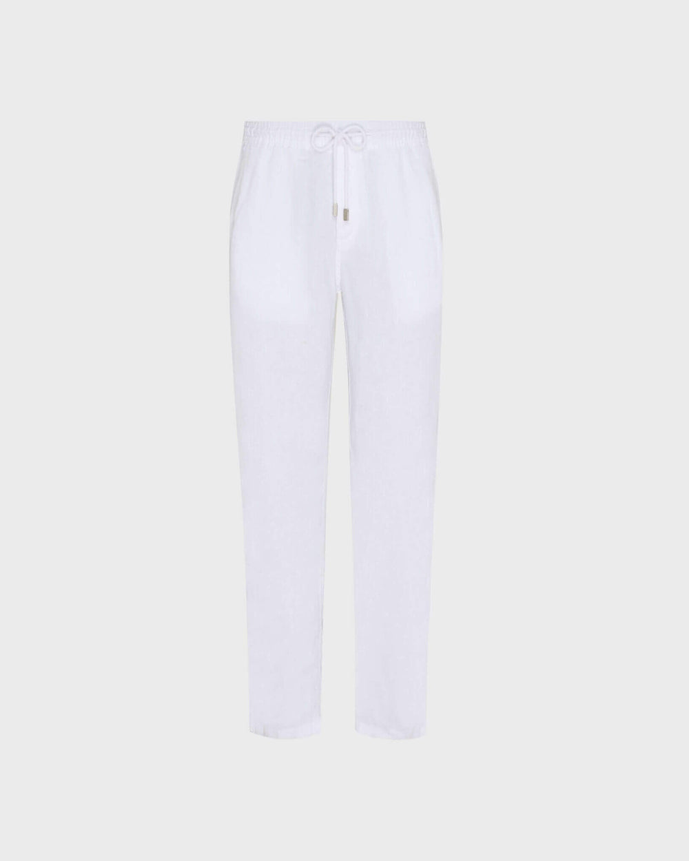 Linen Pants Solid - White Website | PACP613P / Vilebrequin On sale
