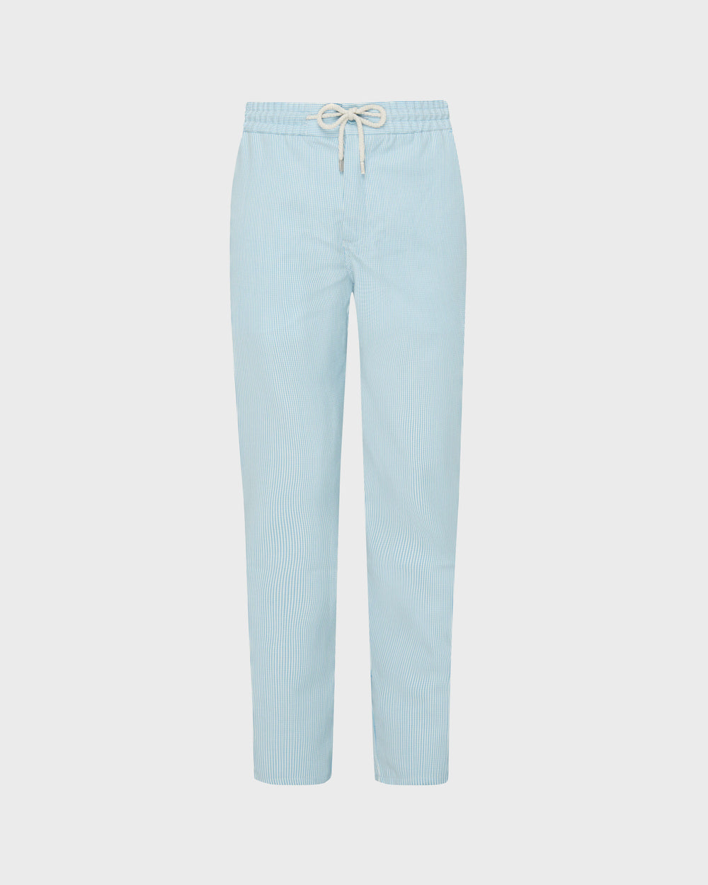 Wool Regular Pants Micro Rayures Tailoring - Blue topaz / Vilebrequin For sale