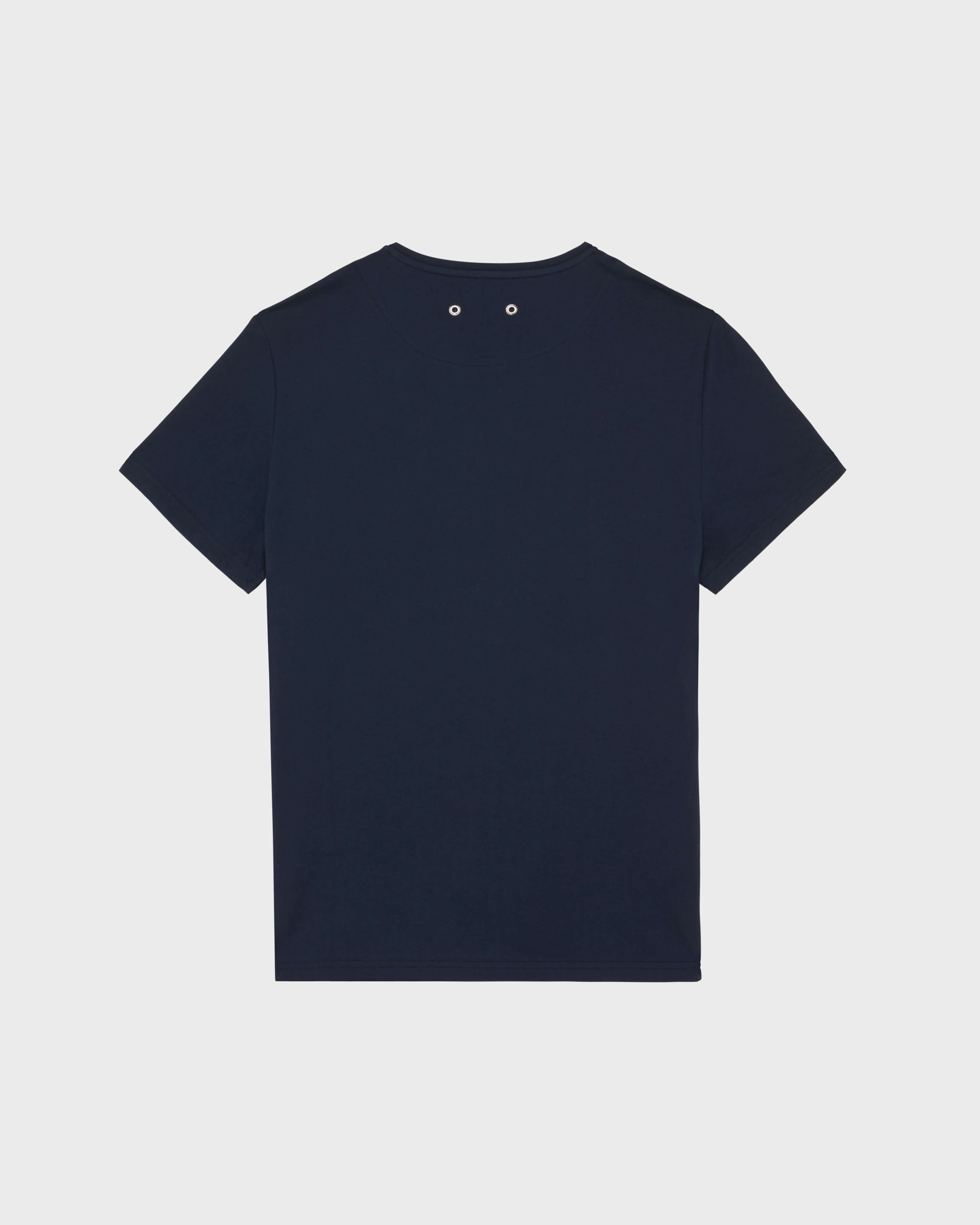 Cotton T-Shirt Tortues Multicolores - Blue Navy / Vilebrequin On sale