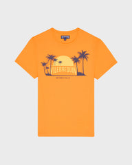 Organic Cotton T-shirt City - Orange Vitamin / Vilebrequin Discount
