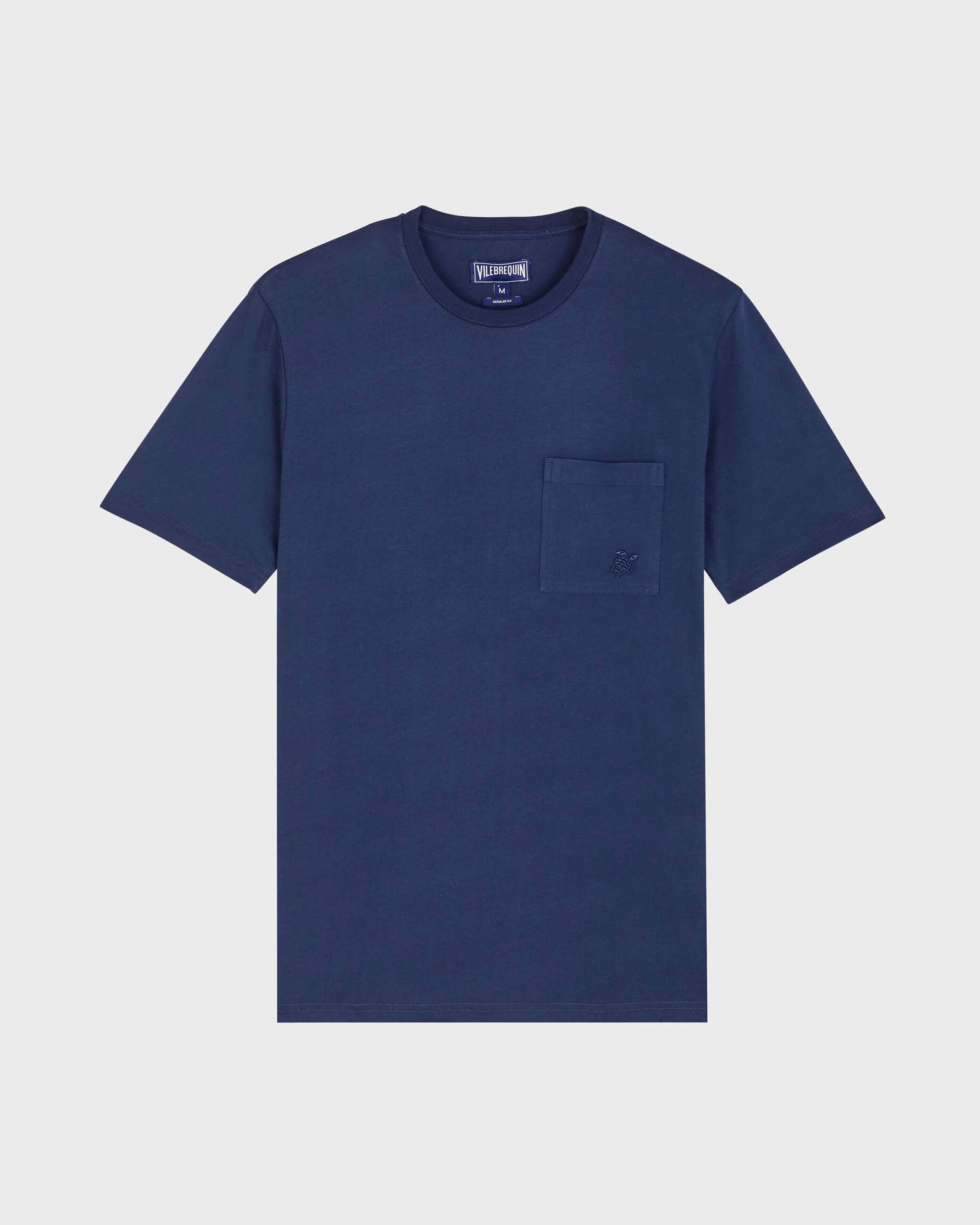 Organic Cotton T-Shirt Solid | Site Vilebrequin | TTNU0P00 / Vilebrequin Outlet