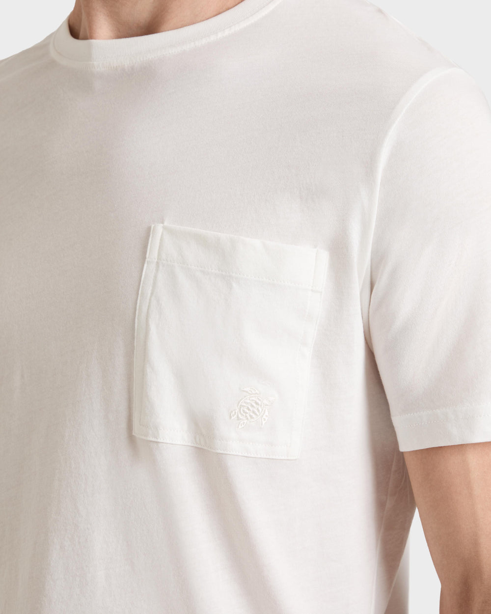 Organic Cotton T-Shirt Solid | Site Vilebrequin | TTNU0P00 / Vilebrequin US